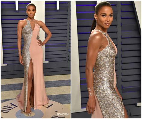 ciara versace dress oscars|ciara at the vanity fair.